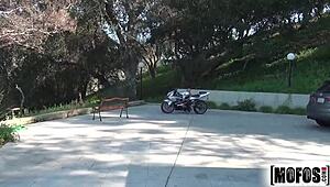 allie james in a bikini for a solo hd scene