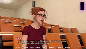 Inexperienced College Girlfriend In College Kings 02 Thinks About Boyfriend While Masturbating And Watching Porn