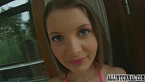 Анален крем за Леона, искаш ли да видиш груб секс?