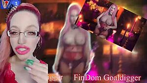 Se mit ansigt mens jeg giver dig jerk off instruktioner for finansiel dominans