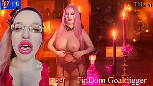 Watch my face as i give you jerk off instructions for financial domination