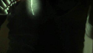 European Babe Rips Clothes Off in Seductive Striptease