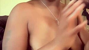 Oh Wow! Stepsister Sucks 11 Inches Of Stepbrother's Big Black Cock!