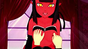 Meru the succubus having fucking 2 full fantasyking3