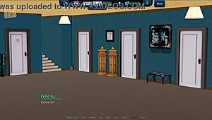 this harem hotel game based on anime