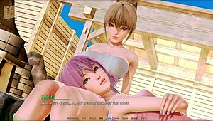 this harem hotel game based on anime