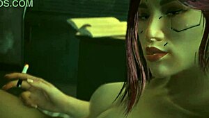 Watch this songbird laguna bend sex scene in cyberpunk 2077 ultra settings 😏
