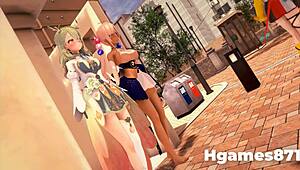 Hololewd manager part 2 features detailed hentai scenes