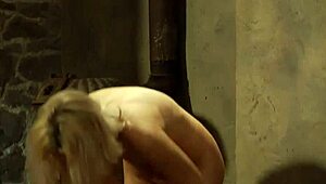 Watch me punish this lesbian slave in the bath, her body whipped and scarred.