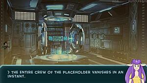 Star Chanel battles in space with big tits