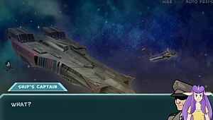 Star Chanel vecht in de ruimte met grote tieten