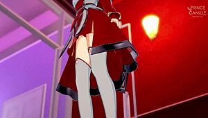Mordred Pedragon lets you cum inside during masturbation.