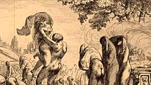 Vintage Erotic Illustrations with Retro Cartoon Style