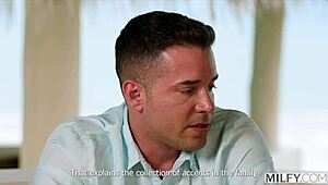 Milfy thirsty Texas milf, sneaking away on holiday for what?