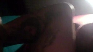 Partner engages in intense cock sucking session with brets