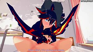 Ryuko Matoi sert seks 2 kill la kill tam fantasyking3