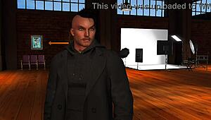 that old cuckold pornstar gets big black cock in 3d anime.