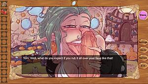 wanna see raw anal with a pixie goddess in Magic Dorm 2 hentai game ep 3?