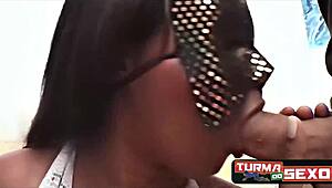 Mulata slut takes anal from angry boyfriend - Amanda Lins