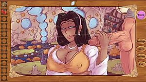 wanna see raw anal with a pixie goddess in Magic Dorm 2 hentai game ep 3?