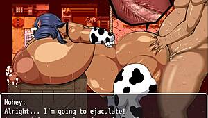 tanned girl natsuki's milking machine adventure