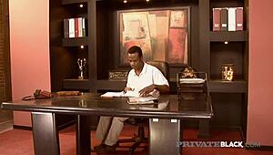 Why does Debbie White ride her big black boss?