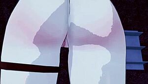 Itsuka Kendo sprøjter under onani 😍