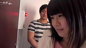MuChaBuri: Cute Asian Ami Oya gets shaved and blown hard
