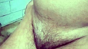 indian gay bottom enjoys his own golden shower
