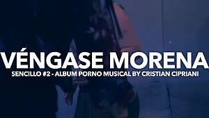 Kom her, brunette, til blowjob og knald med din store røv