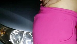 hey babe, i got so horny and gave my pussy in the garage.