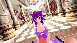 scathach-skadi having sex on throne?