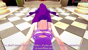 scathach-skadi having sex on throne?