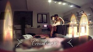 Blowing Slowly Till He Cums Inside Her Mouth