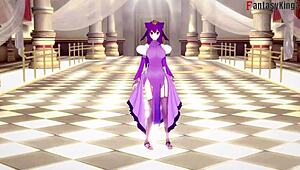 scathach-skadi having sex on throne?