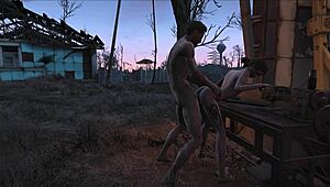fallout 4 sanctuary training involves fucking brunette slave
