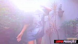 Morena magrinha giving pussy and ass to Loupan Produções?