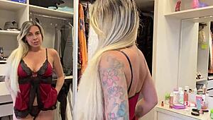 provando lingerie super sexy, uhh meu site ta errado, sambaplay tv