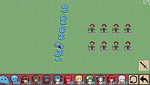 Now Squid Girls Raid the Demon King's Castle Naked Ep 3!