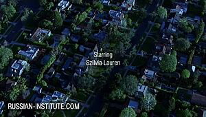 blonde milf szilvia lauren rides hubby in intimate spooning session