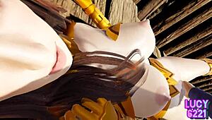 Ever wonder how Wonder Woman rewards Clark Kent with her stunning body?