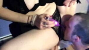 Wet and gushy squirting from a pretty pussy.