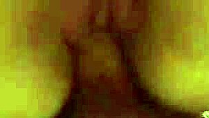 damn, hot pawg gets juicy cum on ass for cleanup!