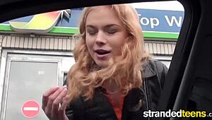 watch the stranded teen 18+ get banged by milf