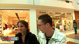 Teen Chick Hunts Wild Sex in Czech Republic Public Spots!