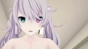 Hatsune Miku, Nightcord, and Kagamine Rin in Intense 3D Hentai Sex