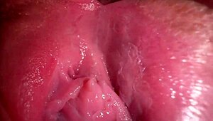 Sexy Babe Spreads Pussy Close Up with Dirty Talk