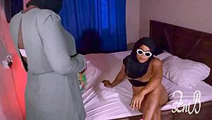 Zainab And Blacka Lesbian Fuck!