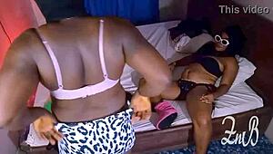 Zainab And Blacka Lesbian Fuck!