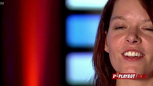 Redhead Pussy Eaten While Giving Head to Her Man